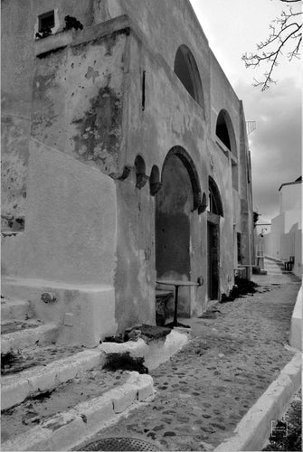 Old cobblestone street