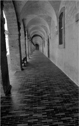 Colonnade at La Vieille Charité