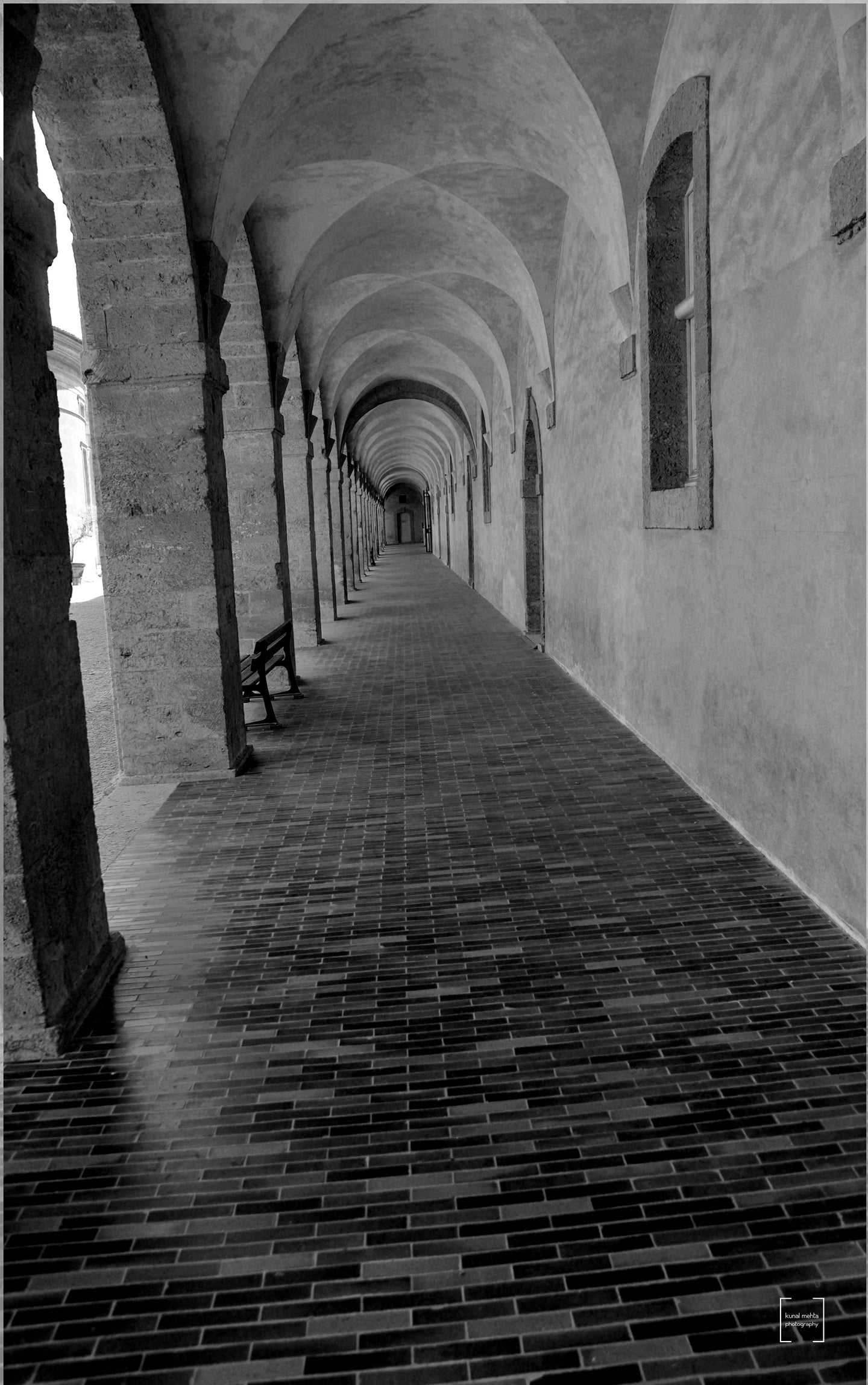 Colonnade at La Vieille Charité